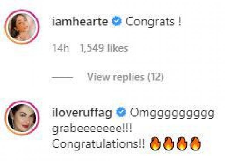 Ellen Adarna and Derek Ramsay s Instagram comments