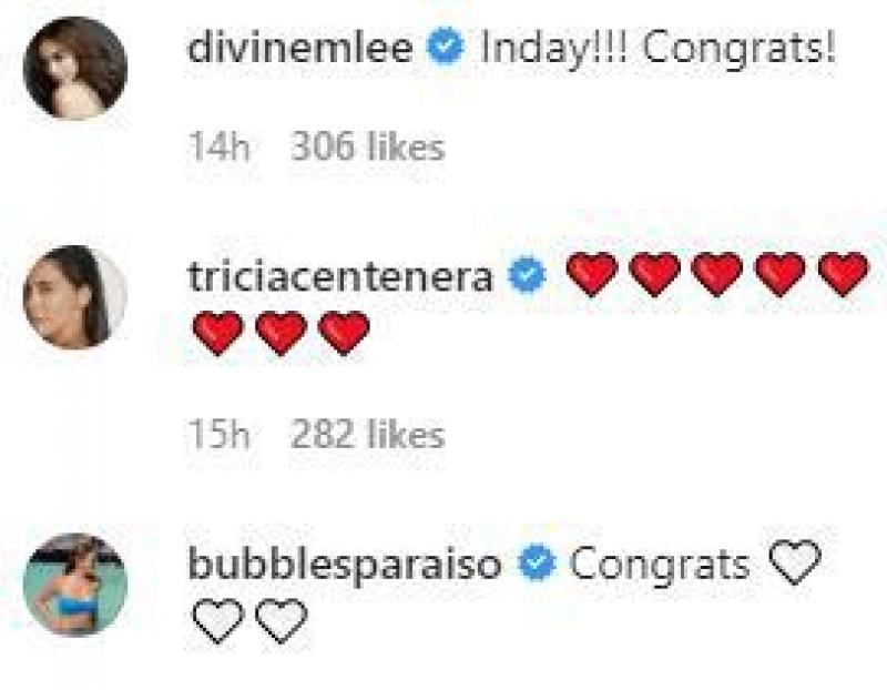 Ellen Adarna and Derek Ramsay s Instagram comments