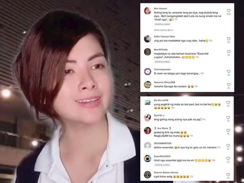 Netizens nagreact sa version ni Ashley Rivera ng viral lugaw incident