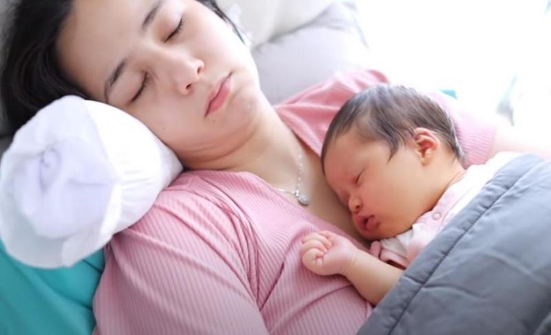 Sophie Albert and baby Avianna