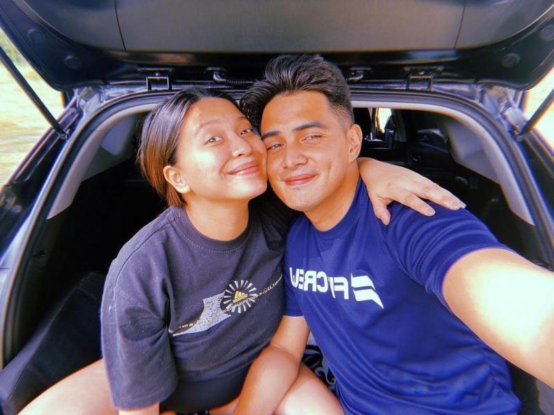 Juancho Trivino and Joyce Pring