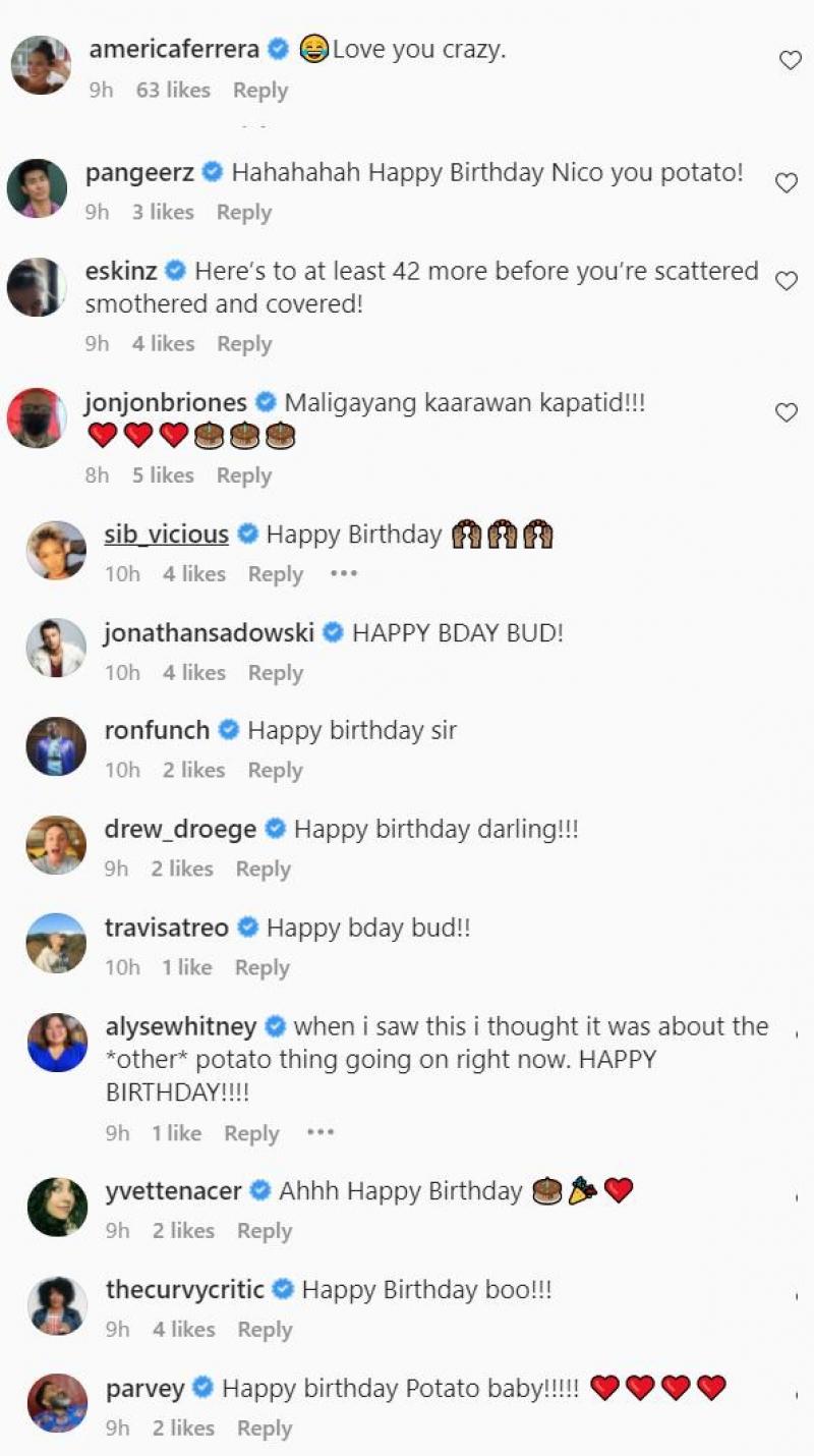 Photos taken from Nico Santos Instagram account