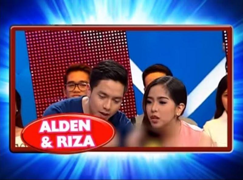 Alden Richards and Riza Faulkerson