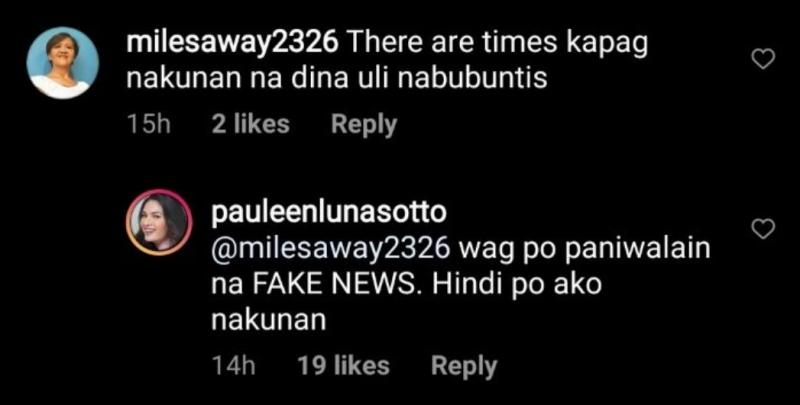 Photo taken from Pauleen Luna s Instagram account