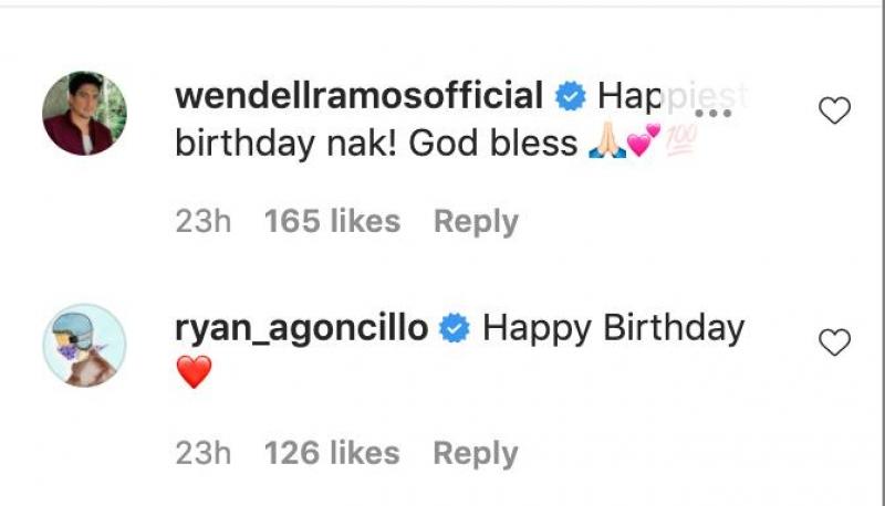 Celebrities sent well wishes for birthday boy Sixto Dantes