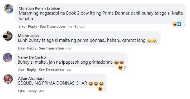 Netizens on Nagbabagang Luha as Prima Donnass sequel