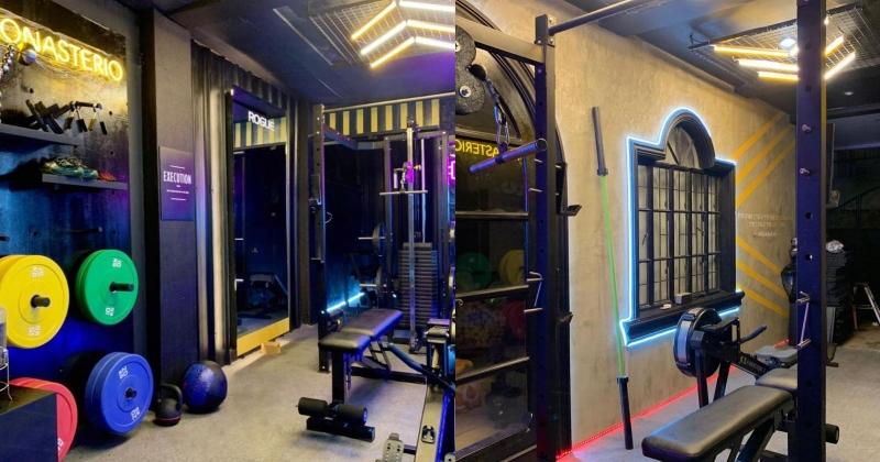 Derrick Monasterio home gym