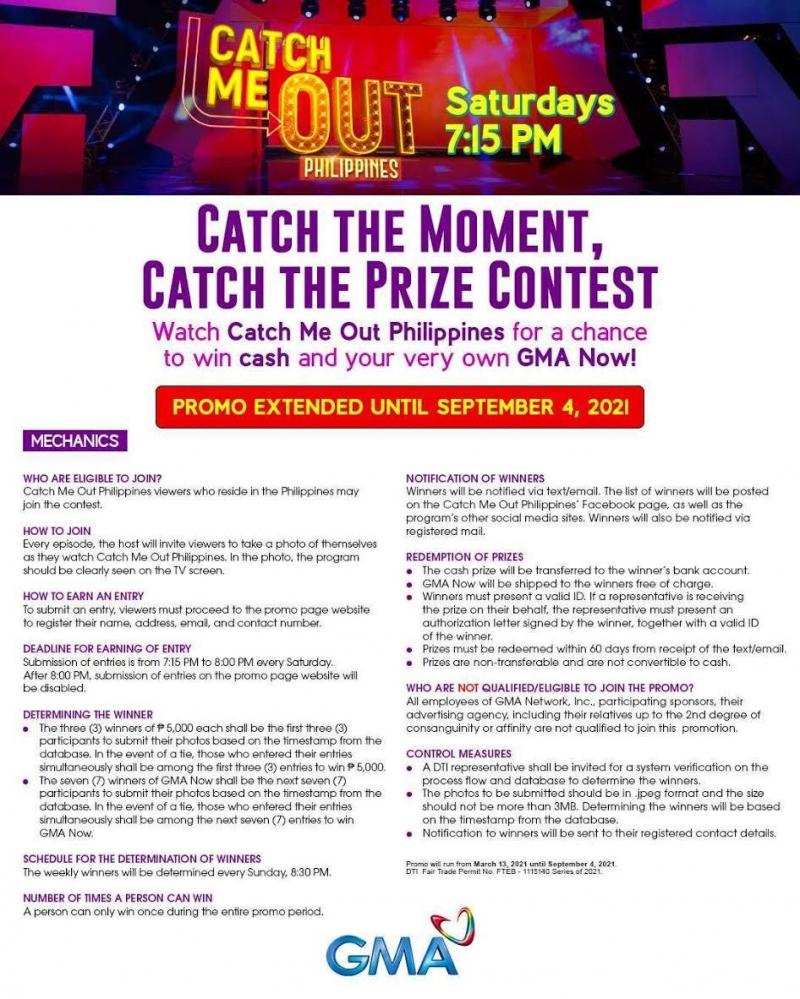 Source Catch Me Out Philippines  GMA Network