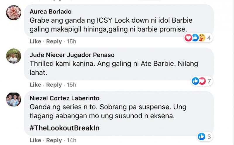 Viewers bilib sa intense na mga kaganapan sa I Can See You The Lookout