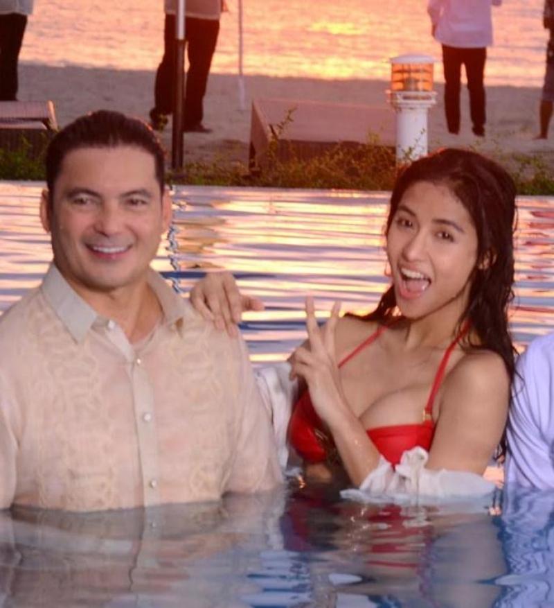 Sanya Lopez at Gabby Concepcion