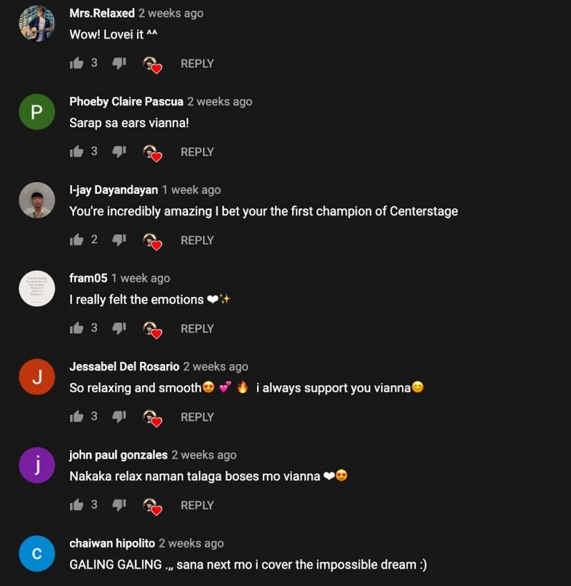 Fans pinuri ang Fly Me to the Moon song cover ni Vianna Ricafranca