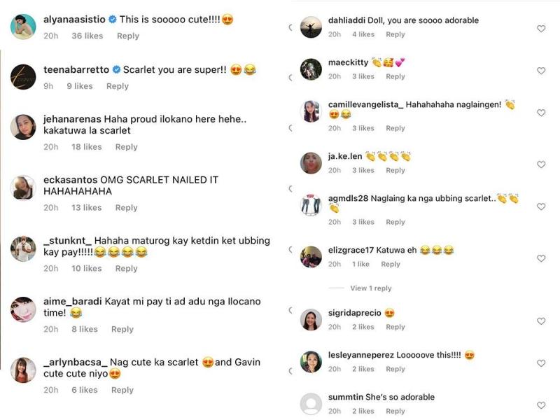 Scarlett delights fans with her Ilocano speaking tutorial