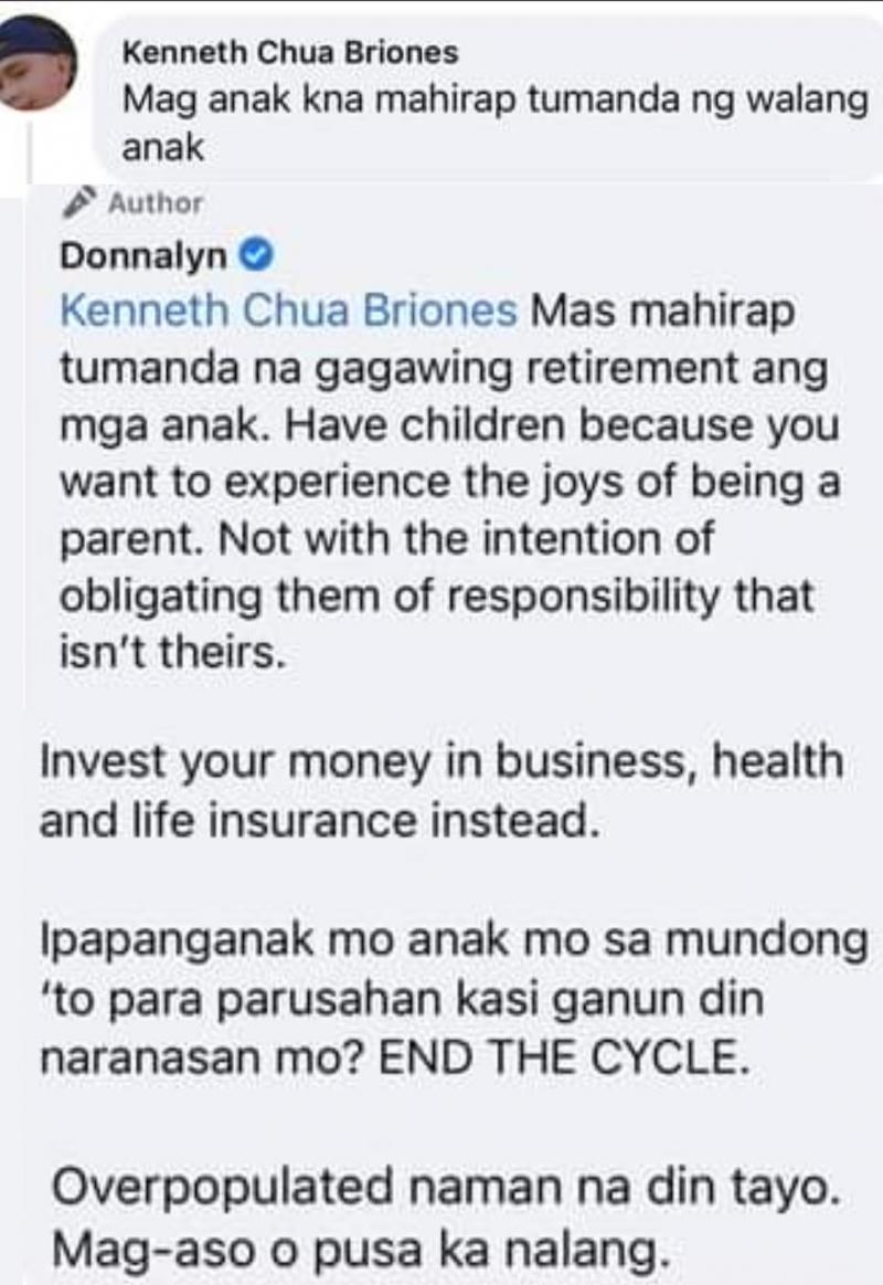 Source Donnalyn Bartolome Facebook page