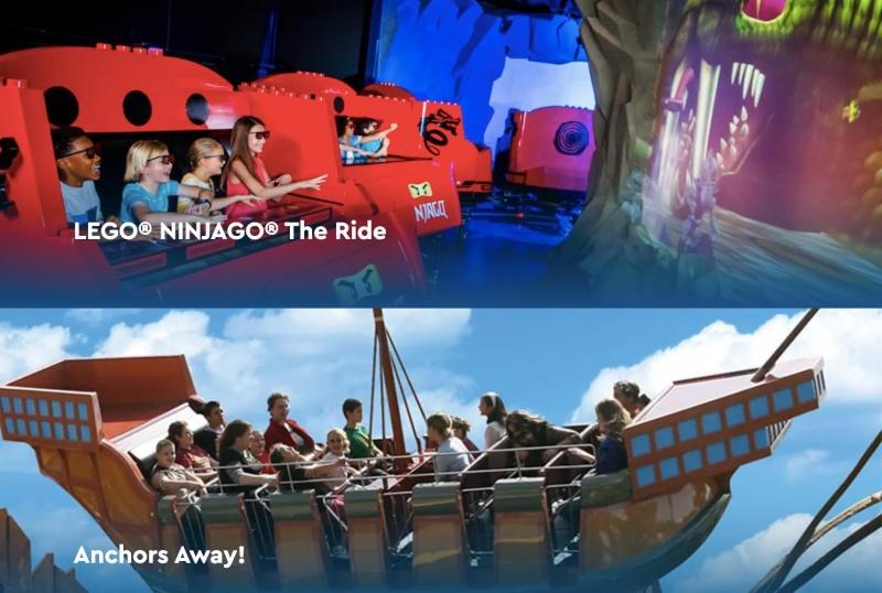 legoland new york rides