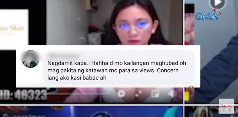 Pambabatikos sa ilang female game streamers