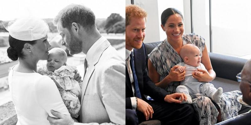 prince harry meghan markle and archie