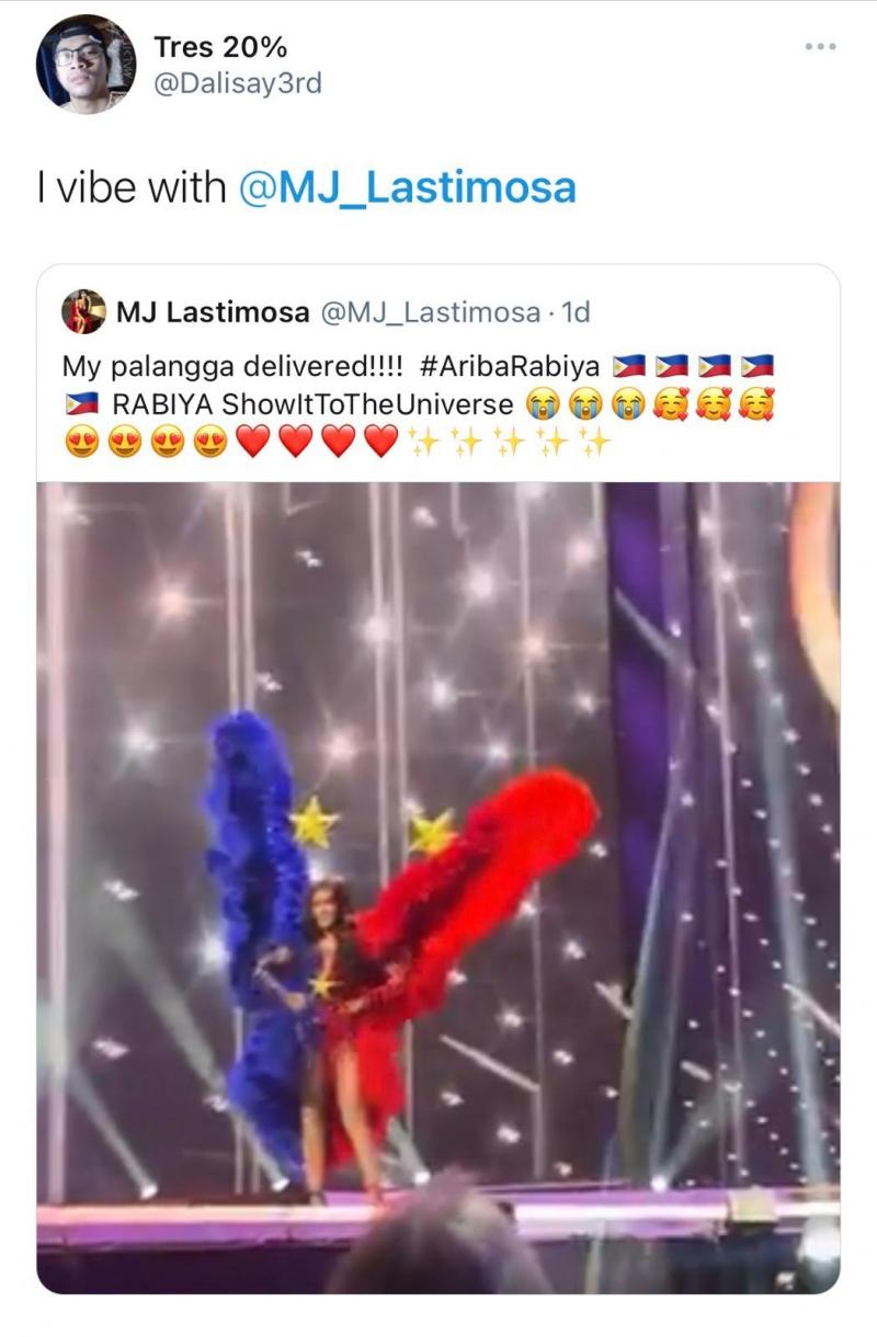Netizens pinuri si MJ Lastimosa sa kanyang todong suporta kay Rabiya Mateo
