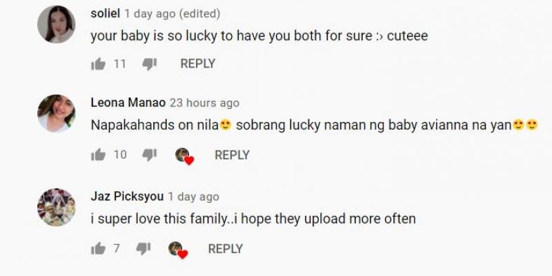 Comments on Sophie Albert and Vin Abrenicas vlog
