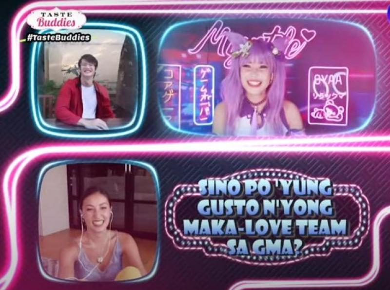 Myrtle Sarrosa Solenn Heussaff and Gil Cuerva in Taste Buddies