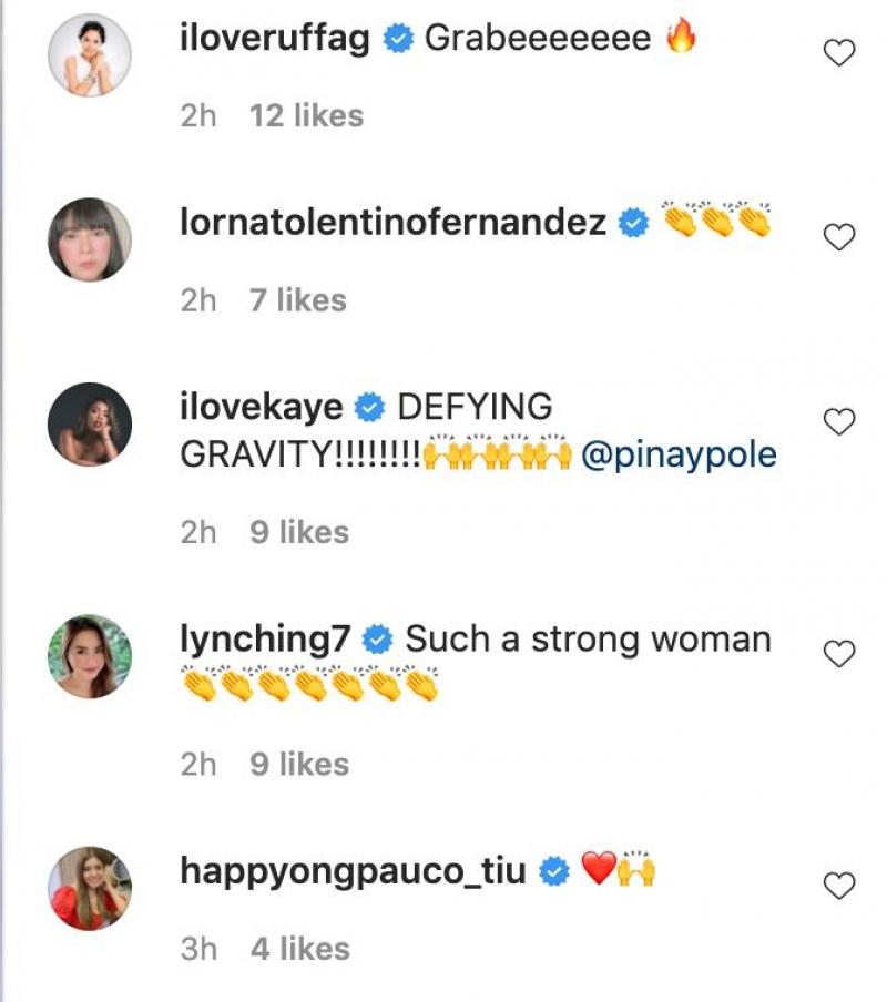 Celebrities netizens laud Ciara Sotto s pole dancing talent