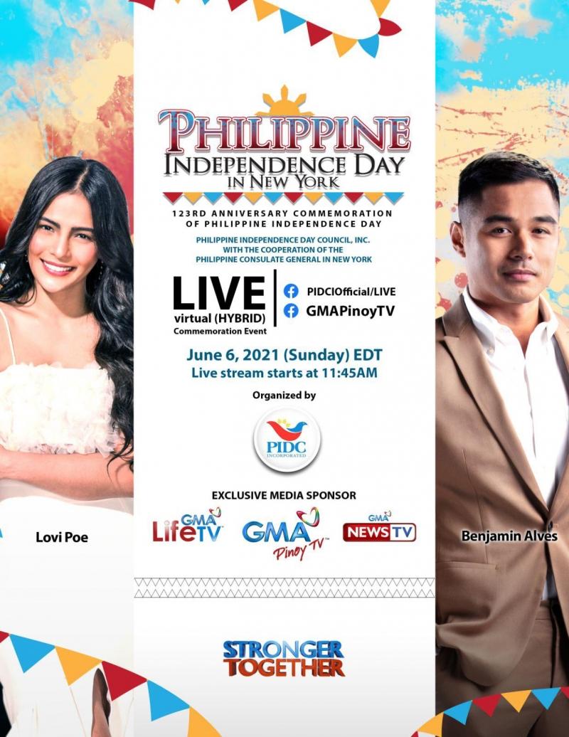 Strongertogether Gma Pinoy Tv Keeps The Ph Independence Day Spirit Alive All Over The World Gma Entertainment