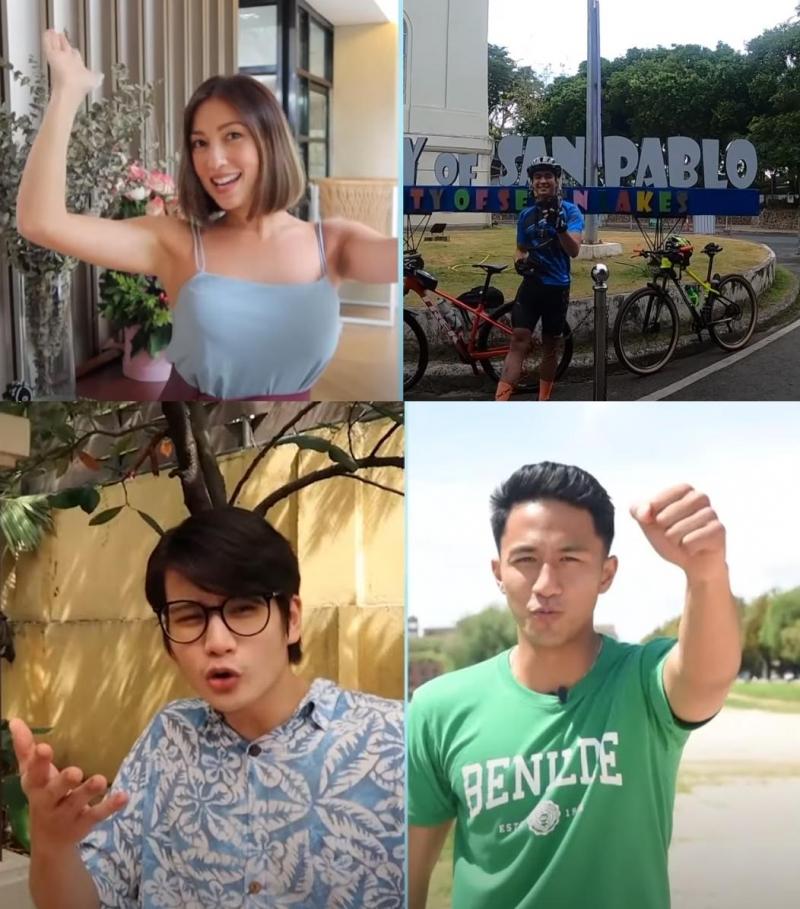 Solenn Heussaff Gil Cuerva Jay Arcilla and JC Cullar in Taste Buddies