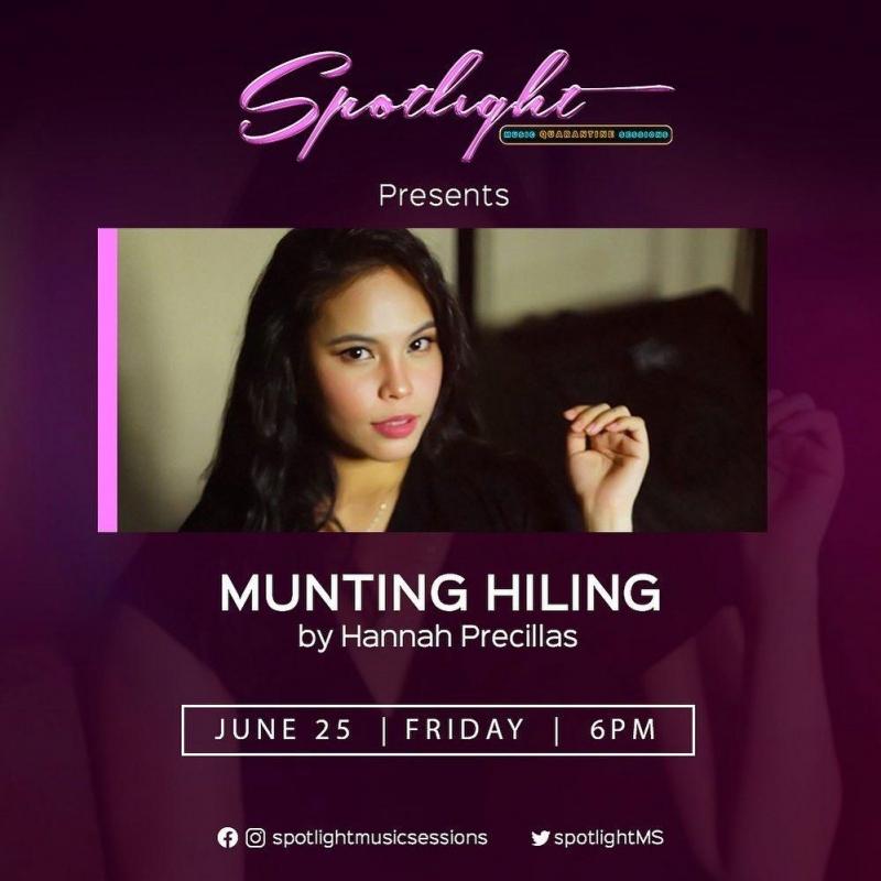 Hannah Precillas on Spotlight Music Sessions