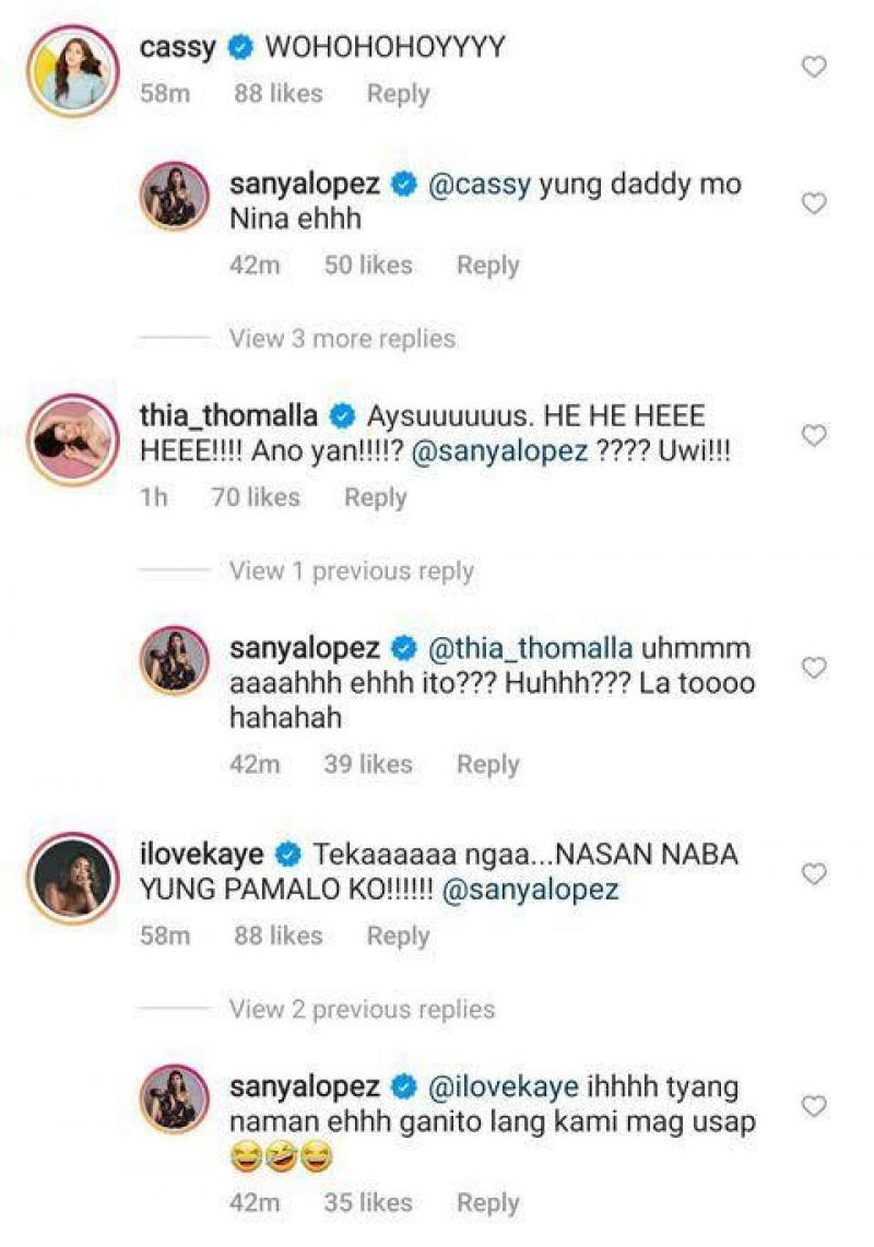 Gabby Concepcion at Sanya Lopez