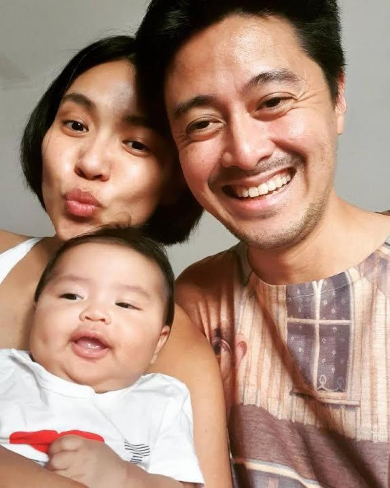 Aicelle Santos Mark Zambrano and Baby Zandrine