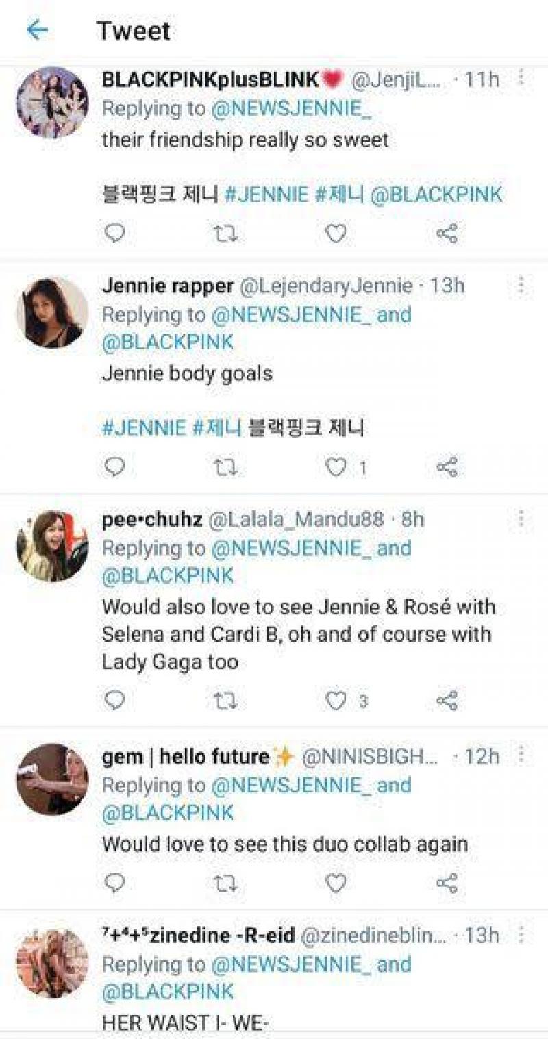 Dua Lipa and BLACKPINKs Jennie