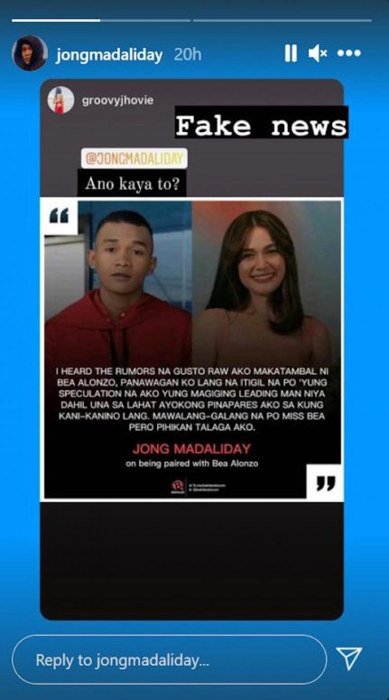 jong madaliday and bea alonzo