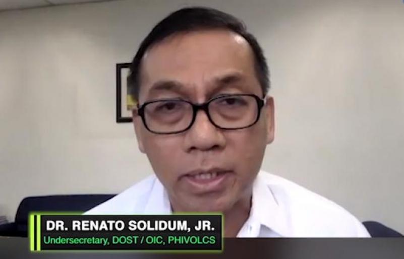 Undersecretary DOST and Officer in Charge PHIVOLCS Dr Renato U Solidum Jr in Amazing Earth