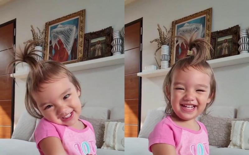 Nico Bolzico and Thylane Bolzico