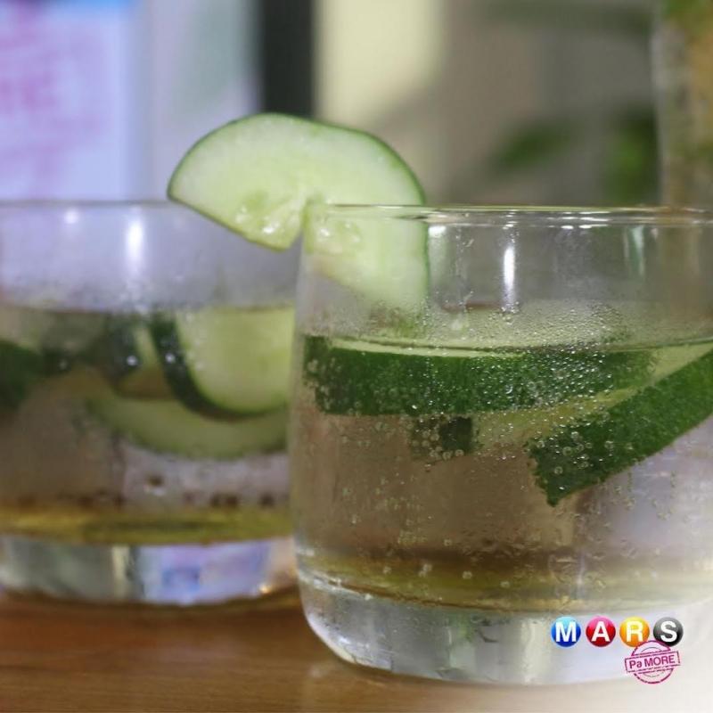 virgin cucumber mocktail