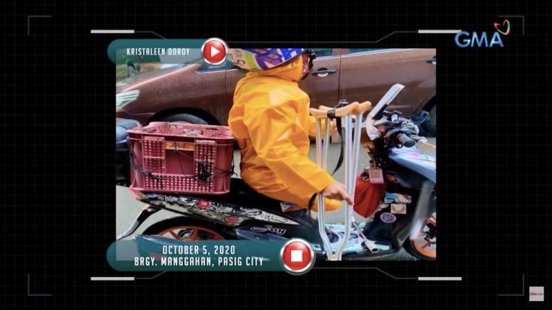 arnel aba as delivery rider 