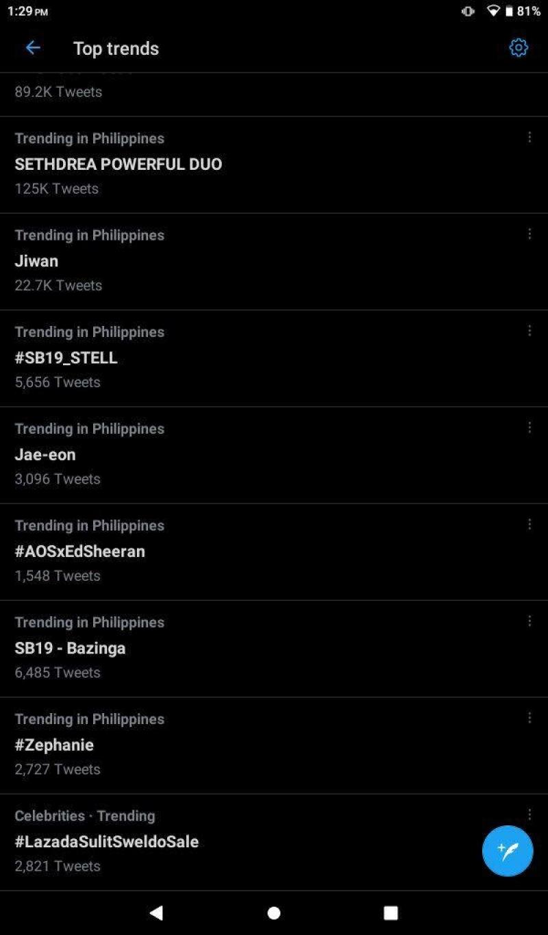 'AllOut Sundays' and Ed Sheeran trend on Twitter Philippines GMA