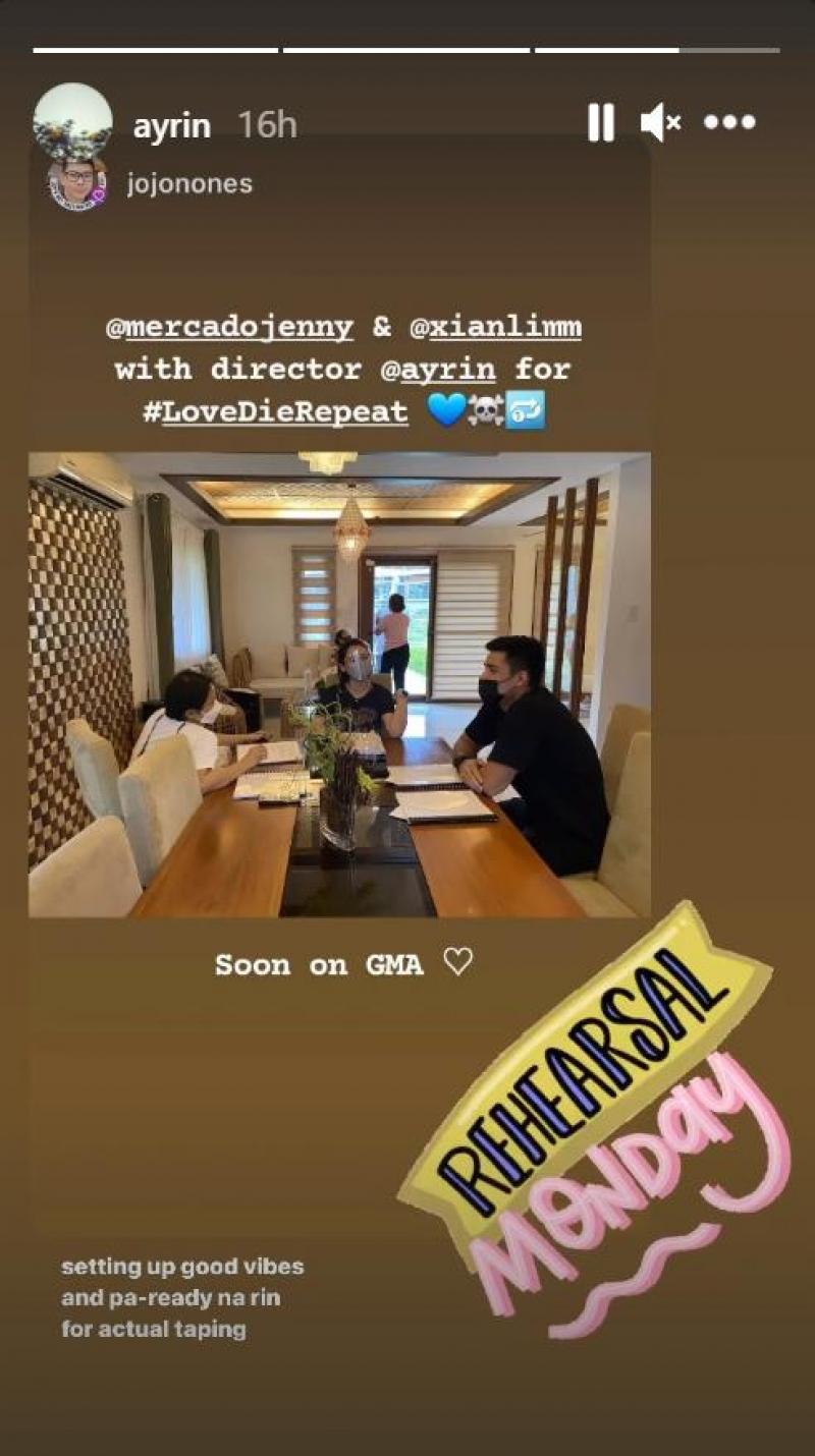 jennylyn mercado and xian lim with director irene villamor