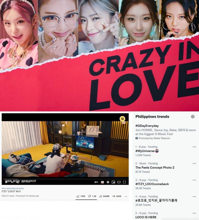 ITZY Talks About Their New Concept & Recommended Song From CRAZY IN LOVE