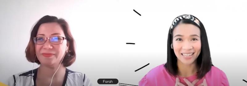 LJ Reyes and Farah Christie de Guzman