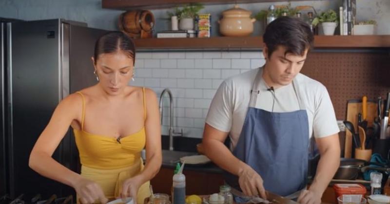 Solenn Heussaff and Erwan Heussaff