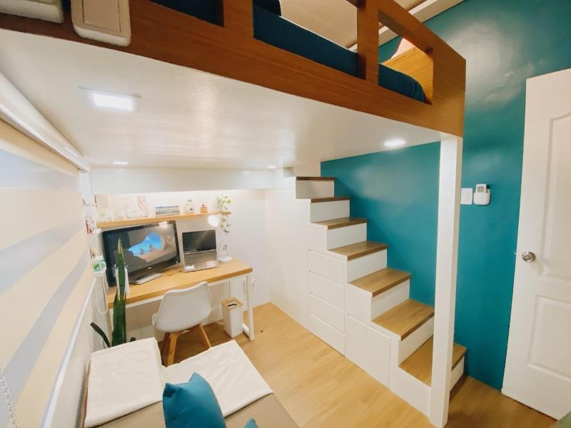 Daeron s new loft type 7 square meter room