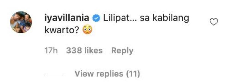iya villania comment