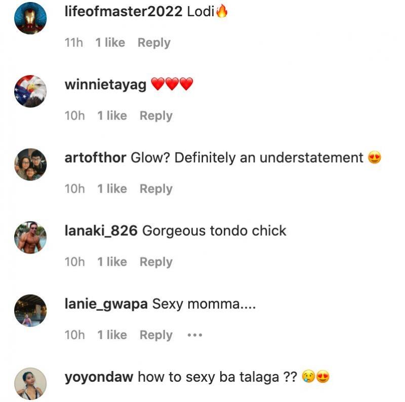 Comments on Geneva Cruz Instagram