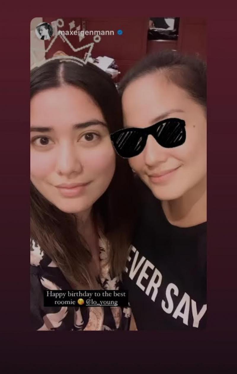 Lauren Young and Max Eigenmann 