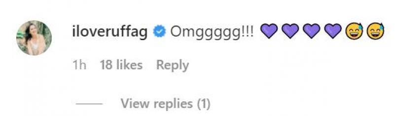 Comments on Cher Calvin Instagram account