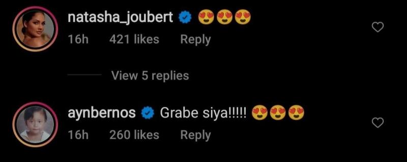 Ayn Bernos and Natasha Jouberts on Rabiya Mateos photo