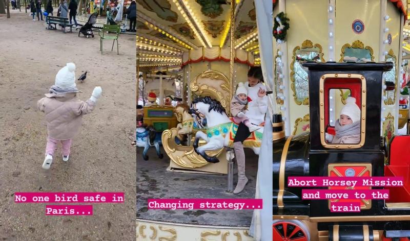 Bolzico family in Paris