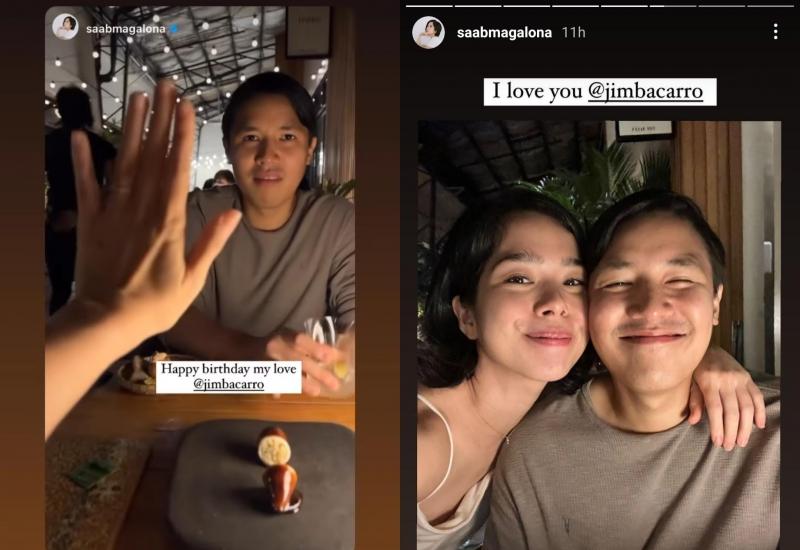 Saab Magalona and Jim Bacarro