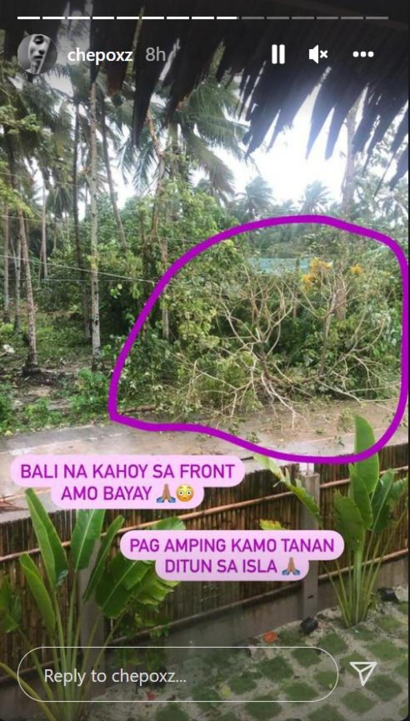 Philmar Alipayo Instagram story