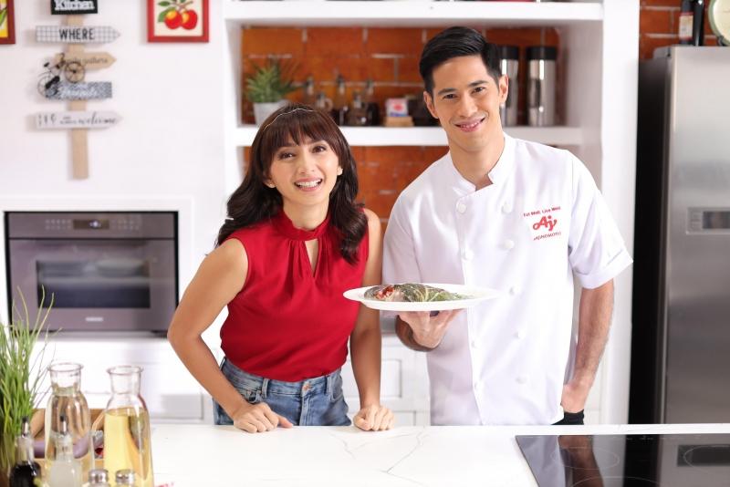Iya Villania and Jose Sarasola in Eat Well Live Well Stay Well